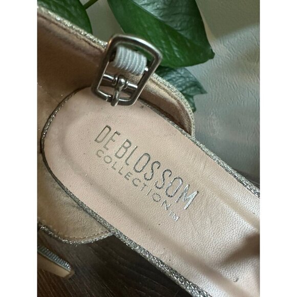 De Blossom Glitter Heels with Rhinestones – Size 10 - Picture 4 of 12